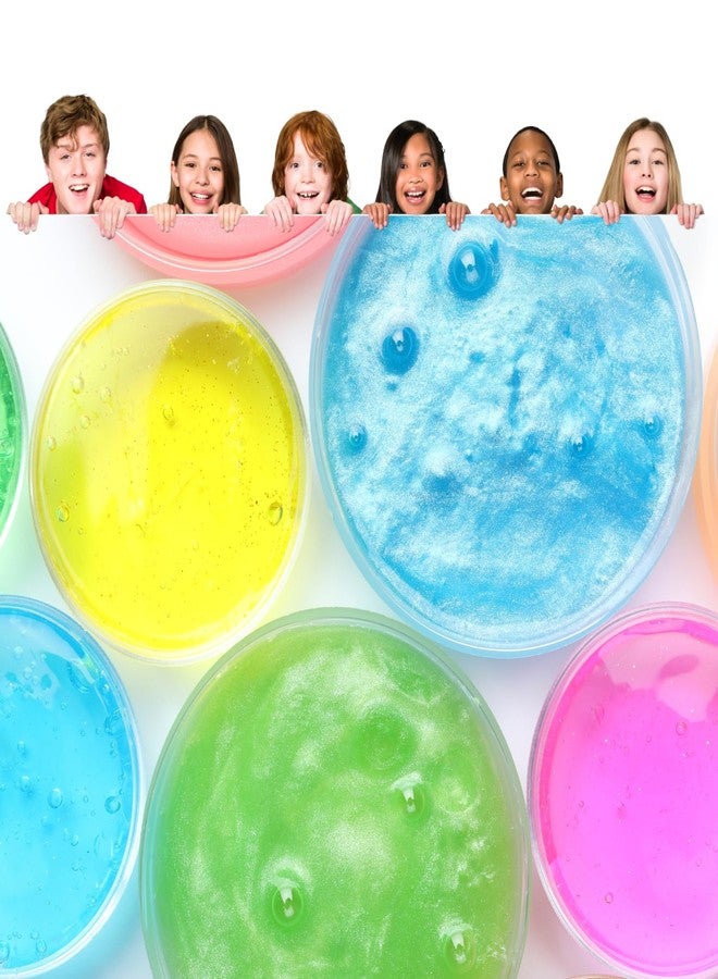 KALRA MAGIC مجموعة KALRA MAGIC® Slime، ألوان غير سامة، سلايم كريستالي شفاف، معجون هلامي ناعم، لعبة لتخفيف التوتر، لعبة هلامية للأطفال والكبار، سيتم إرسال لون عشوائي (العبوة 1-Slime-01) - Image 5